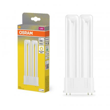 Osram DULUX 2G10 F24 LED Kompaktlampe 4Pin 12W wie 24W 3000K warmweißes Licht KVG